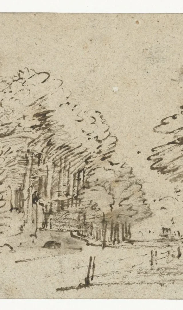 View of the Amstelveenseweg outside Amsterdam